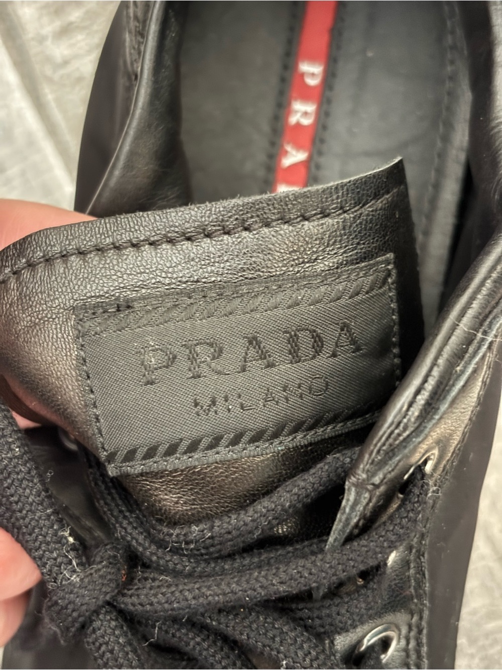 Prada Linea Rossa Sport Sneakers Size 37 - Picture 7 of 8